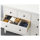 Комод ІКЕА HEMNES 160х96 см біле пятно (10239280) - зображення 4