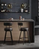 Стул барный 2 штуки Loft_Apartament 54 x 54 x 91 см цвет черный - изображение 2