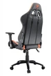 Крісло геймерське, дихаюча екошкіра, сталевий каркас, чорний Cougar Armor pro Black/Orange - зображення 8