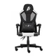 Кресло для геймеров 1stPlayer p01 Black White - изображение 1