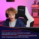 Кресло Trust gxt703w riye, пу шкіра, Foldable Armrests, Белый 25130_trust - изображение 7