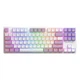Клавиатура Hator Rockfall 2 Mecha Signature Edition USB White/White/Lilac (HTK-521-WWL) - изображение 1