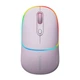 Мышка Canyon MW-22 Dual Band RGB Wireless Pearl Rose (CNS-CMSW22PR) - изображение 2
