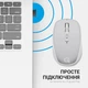 Миша OfficePro M267G Silent Click Wireless Gray (M267G) - зображення 7