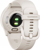 Smartwatch Garmin Vivomove Sport Silicone 40 mm White Cream (010-02566-01) - obraz 6