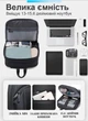 Рюкзак Bange Thin Business Expanded Backpack BG-77115 для чоловіків та жінок Тонкий міський рюкзак для ноутбука 15,6'' - зображення 2