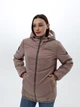 Куртка демисезонная с капюшоном женская Favoritti Лаке Тон 89Д + Тон 88 В-1237 52 Бежевая (4900000272178) - изображение 2