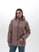 Куртка демисезонная с капюшоном женская Favoritti Лаке Тон 89Д + Тон 88 В-1237 52 Бежевая (4900000272178) - изображение 3