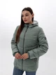 Куртка демисезонная с капюшоном женская Favoritti Лаке Тон 69 + Тон 10 В-1237 44 Оливковая (4900000272192) - изображение 1
