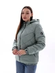 Куртка демисезонная с капюшоном женская Favoritti Лаке Тон 69 В-1270 46 Оливковая (4900000271775) - изображение 1
