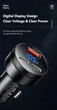 Автомобильное зарядное устройство Essager 105 Вт USB + 2TypeC PD+QC технология быстрой зарядки LED дисплей (757042195149) - изображение 3
