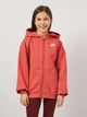 Детская теплая толстовка с капюшоном для девочки Nike G Nsw Club Flc Ovrszd Fz Lbr FD2931-655 XS 122-128 см Adobe/White (196974708087) - изображение 1