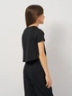 Подростковая укороченная футболка-топ для девочки Nike Pro G Nk Dfct Crop Se+ FN9691-010 147-158 см Black (196974753834) - изображение 3