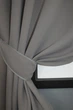 Комплект штор коротких VR-Textil Блэкаут Fusion Dimout № 832ш 2 шт 130х170 см Серый (35-0034) - изображение 3