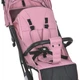 Прогулочная детская алюминиевая коляска BAMBI M 5727 FLASH Pink - изображение 5