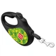 Поводок-рулетка для собак WAUDOG R-leash, рисунок "Авокадо", S, до 15 кг, 5 м, светоотражающая черная лента - изображение 2