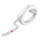 Поводок-рулетка для собак WAUDOG R-leash, круглая, XS-M, до 40 кг, 2,9 м, светоотражающая лента белый - изображение 4