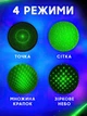 Потужна лазерна указка з насадками для презентацій Green Laser 303 іграшка для кішок зіркове небо потужний зелений лазер з ключами блокування з акумулятором - зображення 3