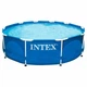 Каркасный бассейн Intex Metal Frame Pool 305x76 см круглый (IND-28200) - изображение 1