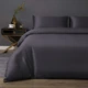 Комплект постельного белья MirSon Детский 110х140 см Royal Soft 0240 Iron grey Сатин (2200008017422) - изображение 1