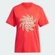 Футболка хлопковая женская Adidas Farm Gfx Tee IQ4486 XXS Красная (4066757539244) - изображение 6