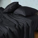 Комплект постельного белья MirSon Детский 110х140 см Royal Soft 0055 Black Pearl Сатин (2200008017583) - изображение 2