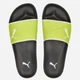 Жіночі шльопанці Puma Leadcat 2.0 Shower Limepunch-Puma Білі- 384140-04 37 Чорні (4065449313278) - зображення 3