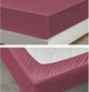 Простынь на резинке ARDESTO Mix&Match сатин двуспальная 180x200+30 см Ягодная (ART1820FSR) - изображение 2