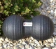 Масажний м'яч подвійний U-POWEX Epp foam peanut ball (d12*24cm.) Black - зображення 4