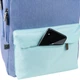 Рюкзак GoPack "Education Teens" 44х22х14 см голубой с бирюзовым (GO24-140L-2) - изображение 10