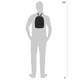 Сумка-рюкзак жіноча тканинна 8 л вміщує формат А4 PacSafe CX convertible backpack 20410 Чорна (0688334058586) - зображення 2