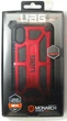 Чехол милитари противоударный UAG Monarch (Original) IPHX-M-CR для Iphone X/XS Crimson - изображение 2