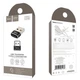 Переходник Hoco UA6 адаптер с USB на Type-C (OTG, для компьютера, ноутбука и др., Type-C, тайпси) - Черный - изображение 7
