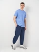 Футболка хлопковая длинная мужская Nike M Nsw Club Tee AR4997-450 S Молочно-серая (0196968746408) - изображение 2