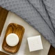Рушник вафельний Cosas Shadow Greek Waffle 75x75 см (4822052432259) - зображення 2