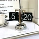 Перекидний годинник настільний Flip Clock "Pillar" - годинник у стилі Лофт з циферблатом, що перегортається, 21х16 см (401011) - изображение 8