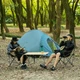 Крісло складане Naturehike NH20JJ022 600D Oxford Cotton / сталь, бежевий - изображение 6