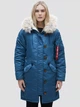 Парка зимняя женская Alpha Industries ELYSE WJE45500C1 XL Air Force Blue (640631820419) - изображение 1
