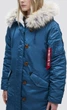 Парка зимняя женская Alpha Industries ELYSE WJE45500C1 XS Air Force Blue (640631820457) - изображение 3