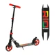 Двоколісний самокат Best Scooter R - 88505 складаний із заднім ножним гальмом, чорний - зображення 1