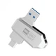 Флеш память USB XO U50 Type C 32 GB USB 3.0 Steel (32557_2918114) - изображение 1