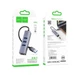 Мультиадаптер USB-хаб Hoco HB34 4in1 USB to USB3.0*3 / RJ45 Gigabit Ethernet 1000Mbps (metal gray) - изображение 9