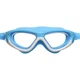 Очки-полумаска детские с берушами для плавания SP-Sport Swim 9200 Light Blue-White - изображение 2