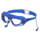 Очки-полумаска детские с берушами для плавания SP-Sport Swim 9200 Blue-White - изображение 1