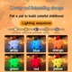 Ночник силиконовый детский Sleeping star Светильник аккумуляторный сенсорный 6 режимов свечения 5W - изображение 5
