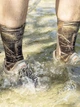 Термошкарпетки водонепроникні бавовняні DexShell StormBLOK Socks DS827RTCL L Камуфляж (6954358982737) - зображення 6
