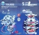 Универсальный набор кастрюль Z.P.T. International Z.P.-1719 19 предметов из нержавеющей стали - изображение 6