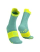 Высокотехнологические беговые безшовные носки Compressport Pro Racing Socks V4.0 Trail, Shell Blue/Safe Yellow, T4 (45-48) - изображение 1