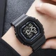 Часы наручные с подсветкой Skmei 1988BK 5 ATM 45 мм Black - изображение 3