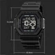 Часы наручные с подсветкой Skmei 1988BK 5 ATM 45 мм Black - изображение 5